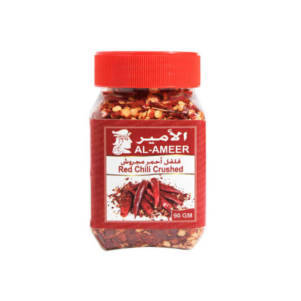 AL-AMEER RED CHILLI CRUSHED 90 GR